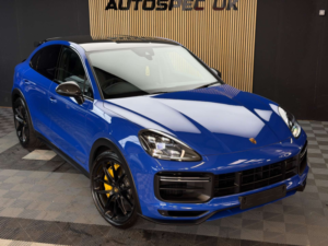 2023 Porsche Cayenne 4.0t V8 Turbo Gt Coupe 5dr Petrol Tiptronics 4WD Euro 6 (s/s) (640 Ps) in Blue — image 3