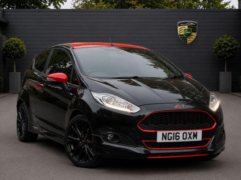 2016 Ford Fiesta 1.0t Ecoboost St-Line Euro 6 (s/s) 3dr in Black — image 1