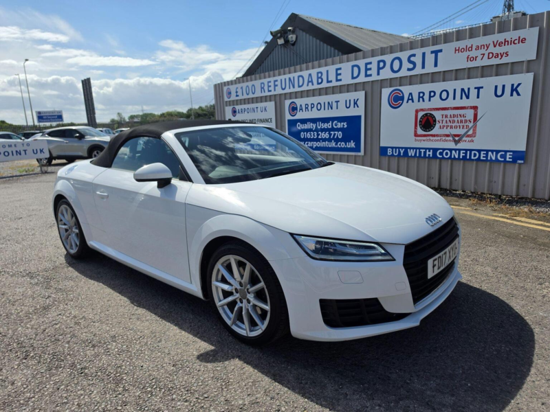 2017 Audi Tt 1.8 Tfsi Sport Roadster Euro 6 (s/s) 2dr in White — image 1