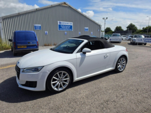 2017 Audi Tt 1.8 Tfsi Sport Roadster Euro 6 (s/s) 2dr in White — image 3