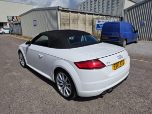 2017 Audi Tt 1.8 Tfsi Sport Roadster Euro 6 (s/s) 2dr in White — image 4