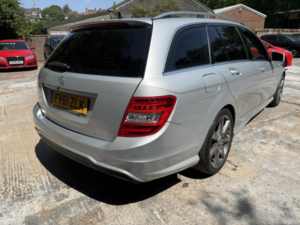 2011 Mercedes-Benz C Class 2.1 C200 Cdi Blueefficiency Sport in Silver — image 4