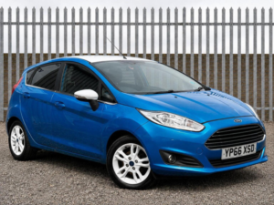 2016 Ford Fiesta 1.25 Zetec Blue Edition Euro 6 5dr in Blue — image 2