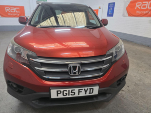 2015 Honda Cr-V 2.2 I-Dtec Ex Auto 4WD Euro 5 5dr in Red — image 2
