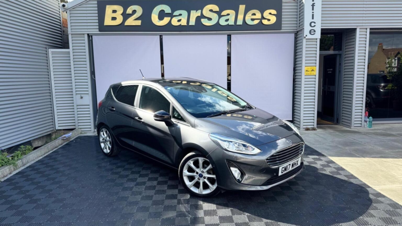 2017 Ford Fiesta 1.0t Ecoboost Titanium Auto Euro 6 (s/s) 5dr in Grey — image 1