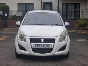 2013 Suzuki Splash 1.0 12v Sz2 MPV 5dr Petrol Manual Euro 5 (68 Ps) in White — image 2
