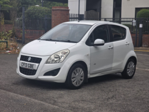2013 Suzuki Splash 1.0 12v Sz2 MPV 5dr Petrol Manual Euro 5 (68 Ps) in White — image 3