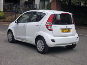 2013 Suzuki Splash 1.0 12v Sz2 MPV 5dr Petrol Manual Euro 5 (68 Ps) in White — image 4