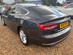 2017 Audi A5 2.0 Tdi Sport Sportback S Tronic Quattro Euro 6 (s/s) 5dr in Grey — image 4