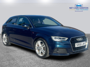 2016 Audi A3 1.4 Tfsi Cod S Line Hatchback 3dr Petrol Manual Euro 6 (s/s) (150 Ps) in Blue — image 4