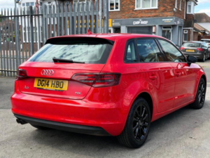 2014 Audi A3 2.0 Tdi Se Sportback Euro 5 (s/s) 5dr in Red — image 2