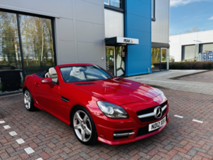 2012 Mercedes-Benz Slk 1.8 Slk200 Blueefficiency Amg Sport in Red — image 6