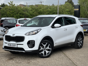 2016 Kia Sportage 1.6 T-Gdi Gt-Line in White — image 6