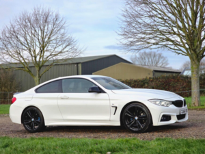 2014 BMW 4 Series 2.0 420i M Sport Auto Euro 6 (s/s) 2dr in White — image 2