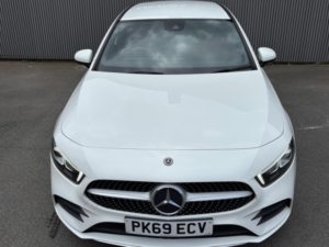 2019 Mercedes-Benz A Class 1.5 A180d Amg Line 7g-Dct Euro 6 (s/s) 4dr in White — image 4