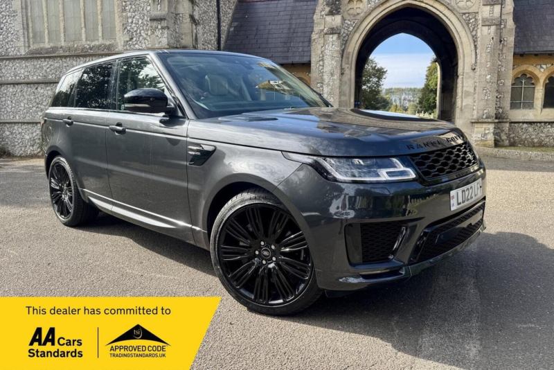 2022 Land Rover Range Rover Sport 3.0 D300 Mhev Hse Dynamic Auto 4WD Euro 6 (s/s) 5dr in Grey — image 1