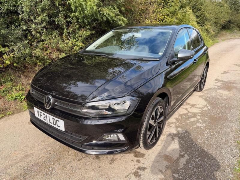 2021 Volkswagen Polo 1.0 Evo Beats Euro 6 (s/s) 5dr in Black — image 1