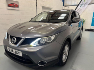 2014 Nissan Qashqai 1.2 Dig-T Acenta Premium 2WD Euro 5 (s/s) 5dr in Grey — image 3