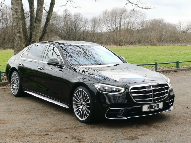 2021 Mercedes-Benz S Class 2.9 S350ld Amg Line (premium Plus) G-Tronic+ Euro 6 (s/s) 4dr in Black — image 1