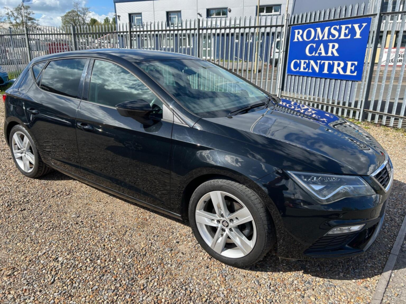 2018 SEAT Leon 1.5 Tsi Evo Fr DSG Euro 6 (s/s) 5dr in Black — image 1
