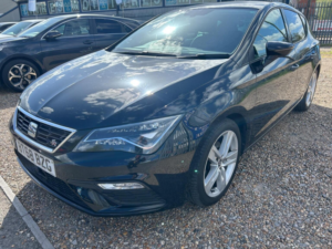2018 SEAT Leon 1.5 Tsi Evo Fr DSG Euro 6 (s/s) 5dr in Black — image 3
