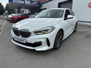 2020 BMW 1 Series 1.5 118i M Sport Hatchback 5dr Petrol Manual Euro 6 (s/s) (140 Ps) in White — image 2