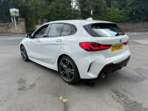 2020 BMW 1 Series 1.5 118i M Sport Hatchback 5dr Petrol Manual Euro 6 (s/s) (140 Ps) in White — image 3