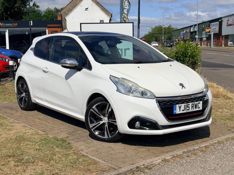 2015 Peugeot 208 1.6 Thp Gti Prestige Euro 6 (s/s) 3dr in White — image 1