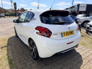 2015 Peugeot 208 1.6 Thp Gti Prestige Euro 6 (s/s) 3dr in White — image 4