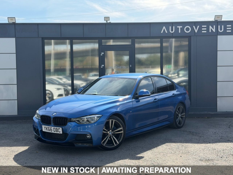 2016 BMW 3 Series 2.0 320d M Sport Saloon 4dr Diesel Auto Euro 6 (s/s) (190 Ps) in Blue — image 1