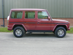 1989 Mercedes-Benz G Class Ref 8802 - Mercedes 280 Ge Lwb 2.8 (6 Cyl Petrol) 5 Speed Manual - 4WD G Wagon (rhd - Uk Car) in Red — image 2