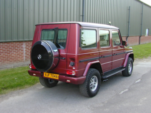 1989 Mercedes-Benz G Class Ref 8802 - Mercedes 280 Ge Lwb 2.8 (6 Cyl Petrol) 5 Speed Manual - 4WD G Wagon (rhd - Uk Car) in Red — image 3