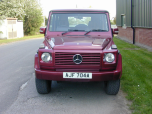 1989 Mercedes-Benz G Class Ref 8802 - Mercedes 280 Ge Lwb 2.8 (6 Cyl Petrol) 5 Speed Manual - 4WD G Wagon (rhd - Uk Car) in Red — image 4