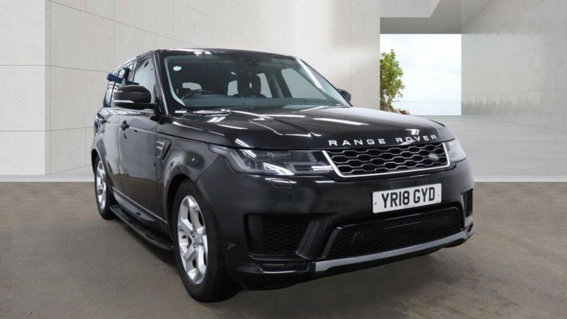 2018 Land Rover Range Rover Sport 3.0 Sd V6 Hse Auto 4WD Euro 6 (s/s) 5dr in Black — image 1