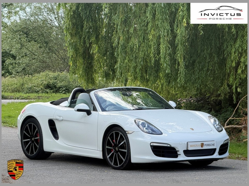 2012 Porsche Boxster 3.4 981 S in White — image 1
