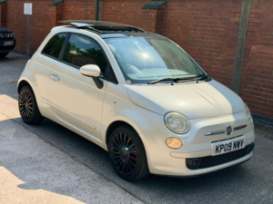 2009 Fiat 500 1.4 Sport Auto Euro 4 3dr in White — image 2