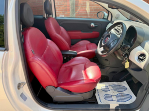 2009 Fiat 500 1.4 Sport Auto Euro 4 3dr in White — image 3