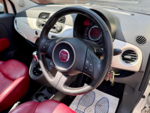 2009 Fiat 500 1.4 Sport Auto Euro 4 3dr in White — image 4