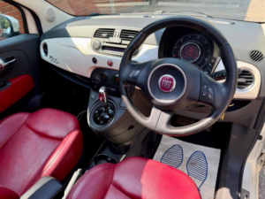 2009 Fiat 500 1.4 Sport Auto Euro 4 3dr in White — image 6