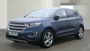 2016 Ford Edge 2.0 Tdci Titanium Powershift AWD Euro 6 (s/s) 5dr in Blue — image 3