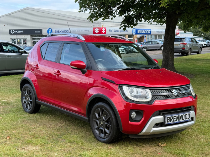 2024 Suzuki Ignis 1.2 Dualjet Mhev Sz5 Hatchback 5dr Petrol Hybrid CVT Euro 6 (s/s) (83 Ps) in Red — image 1