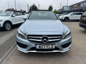 2015 Mercedes-Benz C Class 2.0 C200 Amg Line (premium Plus) G-Tronic+ Euro 6 (s/s) 4dr in Silver — image 3
