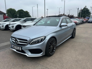 2015 Mercedes-Benz C Class 2.0 C200 Amg Line (premium Plus) G-Tronic+ Euro 6 (s/s) 4dr in Silver — image 5