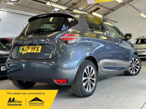2021 Renault Zoe R135 Ev50 52kwh Gt Line Auto 5dr (rapid Charge) in Grey — image 3