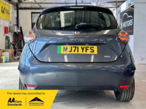 2021 Renault Zoe R135 Ev50 52kwh Gt Line Auto 5dr (rapid Charge) in Grey — image 4