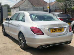 2016 Mercedes-Benz C Class 2.0 C350e 6.4kwh Sport (premium) G-Tronic+ Euro 6 (s/s) 4dr in Silver — image 3