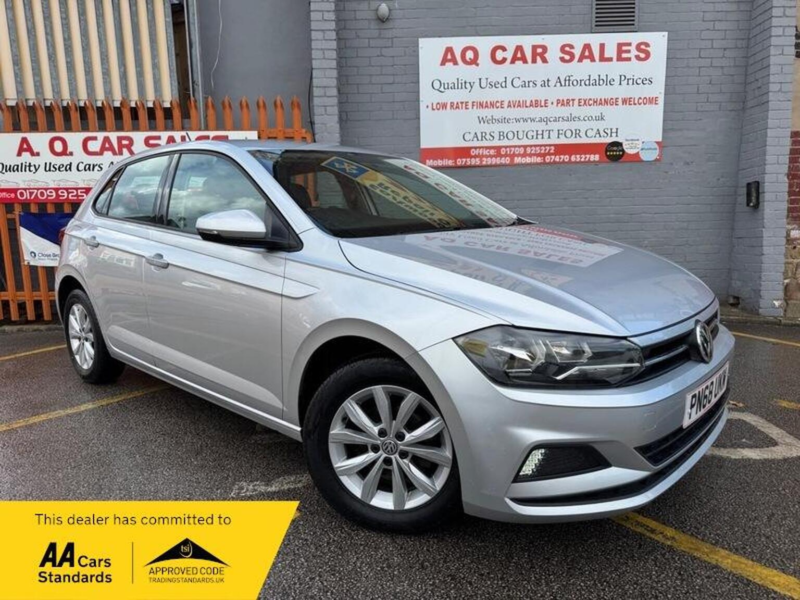 2018 Volkswagen Polo 1.0 Se Euro 6 (s/s) 5dr in Silver — image 1