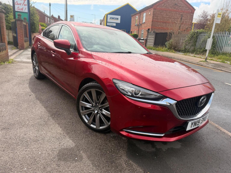 2019 Mazda Mazda6 2.2 Skyactiv-D Sport Nav+ Euro 6 (s/s) 4dr in Red — image 1