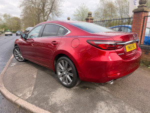 2019 Mazda Mazda6 2.2 Skyactiv-D Sport Nav+ Euro 6 (s/s) 4dr in Red — image 3