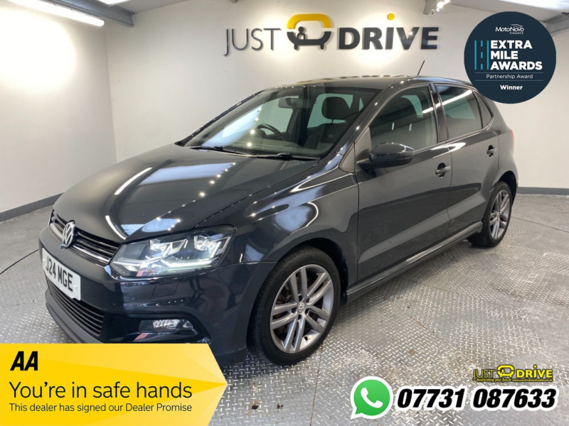 2017 Volkswagen Polo 1.0 Tsi R-Line Hatchback 5dr Petrol Manual Euro 6 (s/s) (110 Bhp) in Grey — image 1